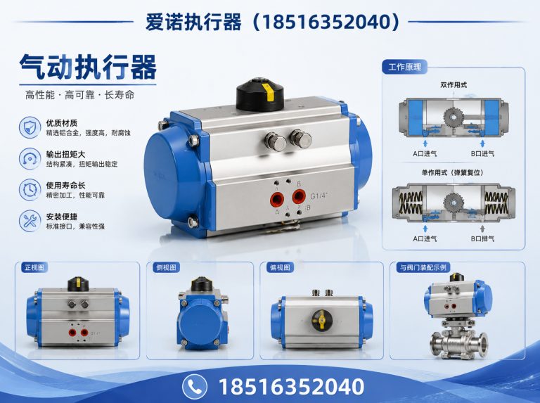 龙港市拨叉式执行器展示图